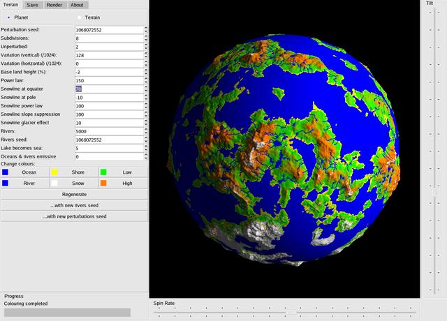 Screenshot of fracplanet